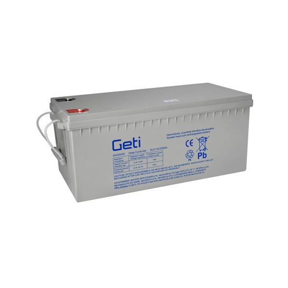 Solární gelová baterie Geti 180Ah