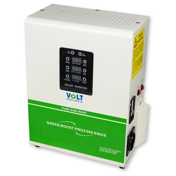 Solární měnič Volt Green Boost Pro 5000 Sinus Bypass pro ohřev vody