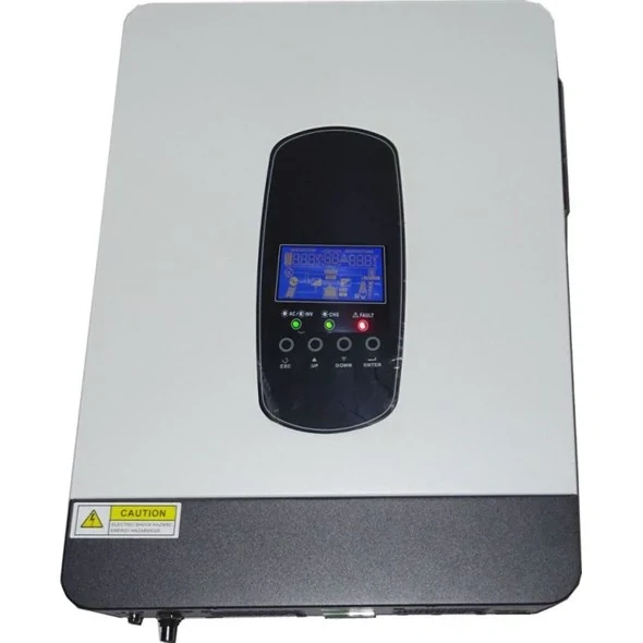 Hybridní měnič napětí CARSPA MKS-2.2K, DC/AC 12V/1800W, MPPT