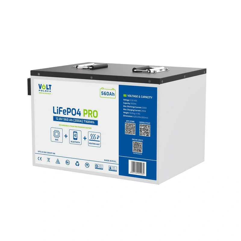 Baterie LiFePO4 VOLT 560Ah 12,8V