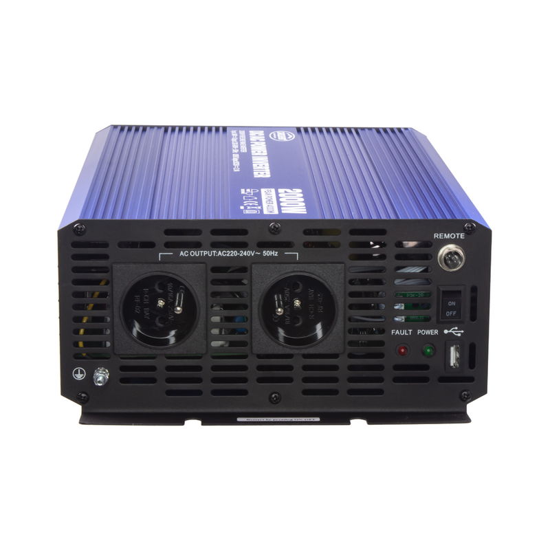 Sinusový měnič napětí CarClever 2000W 24/230V USB