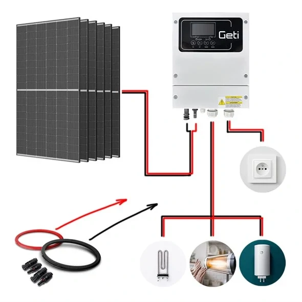 Sada pro ohřev vody GETI GWH02D 2730W 6x TRINA