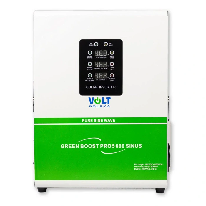 Solární měnič Volt Green Boost Pro 5000 Sinus Bypass pro ohřev vody