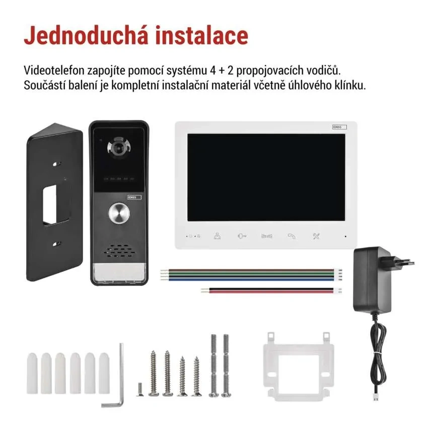 Emos H2020 Domácí videotelefon EM-LS07HD