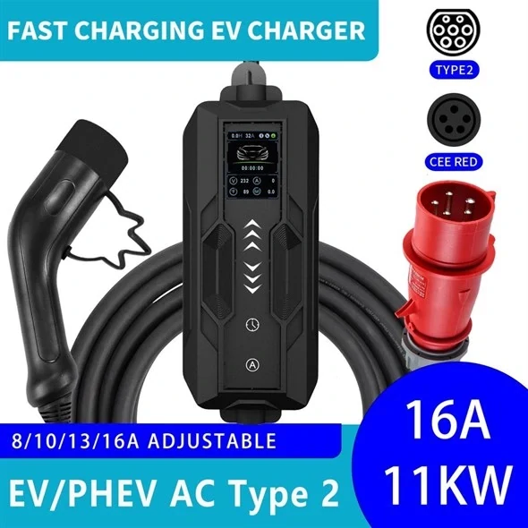 Nabíjecí stanice IMMAX NSE001 EV/PHEV AC Type 2 11kW cestovní