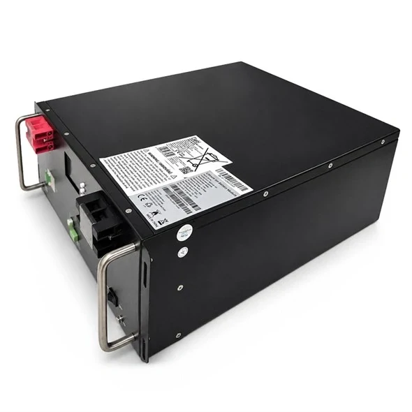 Bateriový modul LiFePO4 GETI GBLR-48-100 48V 100A 4,8 kWh do 19'' racku