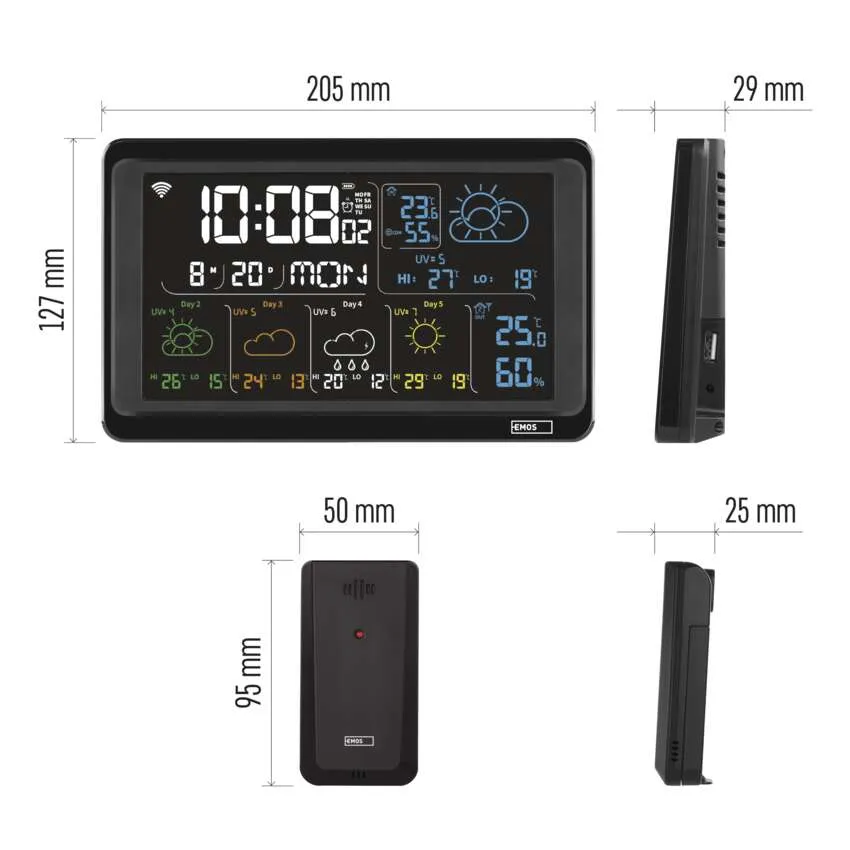 Emos E8610 GoSmart Bezdrátová meteostanice s wifi