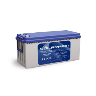 Gelová baterie Solarfam 200Ah 12V pro soláry