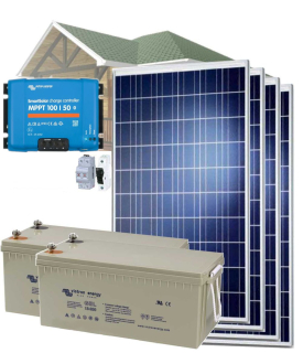 Solární ostrovní systém 1540Wp/24V