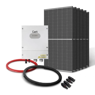 Sada pro ohřev vody GETI GWH01 2730W 6x PV Trina