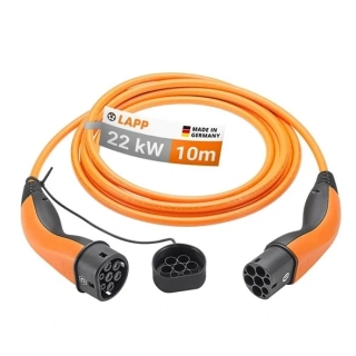 Kabel nabíjecí LAPP 65311 typ 2 22kW 32A 3 fáze 10m pro elektromobil