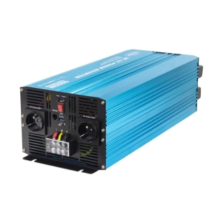 Sinusový měnič napětí Carclever 12/230V + USB, 5000W