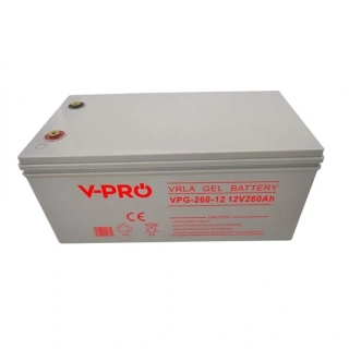 Baterie gelová 12V 260Ah V-PRO PREMIUM