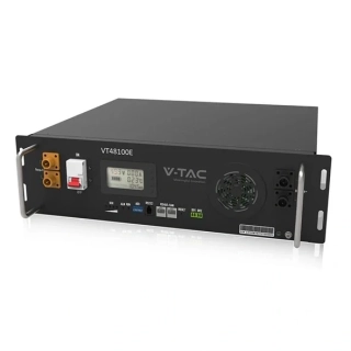 Bateriový modul do racku 51,2V 100A 5,12KWH VT-48100E-P2 V-TAC
