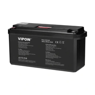 Baterie LiFePO4 25,6V 100Ah VIPOW BAT0495 s BMS